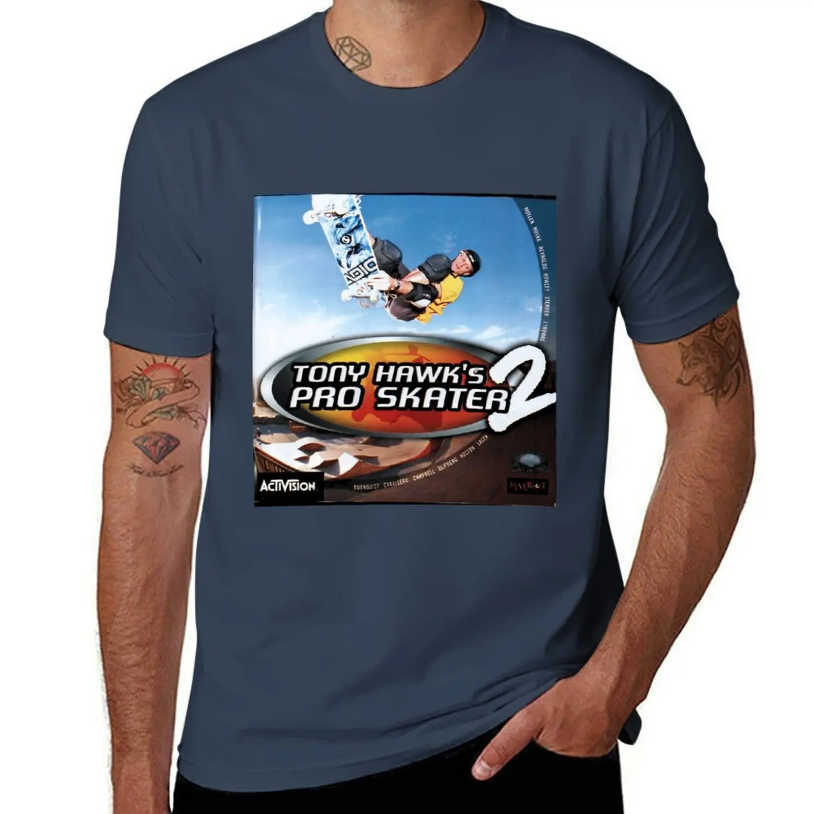 

Tony Hawk Pro Skater 2 T-Shirt t shirts for man pack white t shirts for man pack cotton T-Shirt
