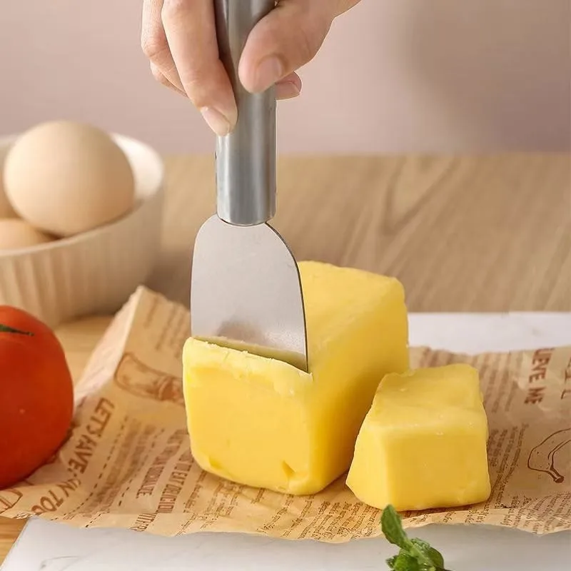 Versatile Cleaning Scraper Durable Metal Stainless Steel Glue Remover Snow Shovel for Kitchen, Bathroom and Home Use New