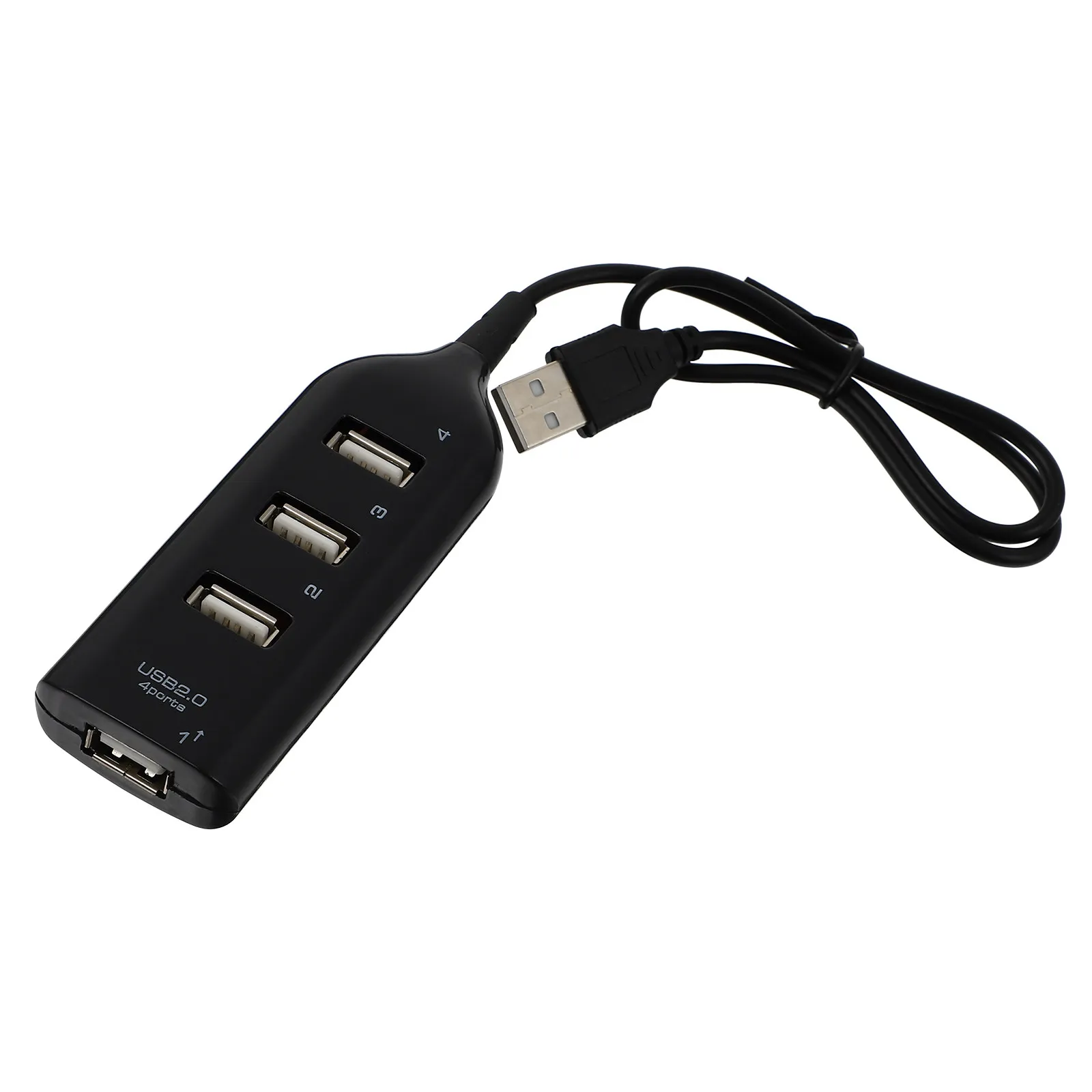 

1Pcs USB Hub USB 2.0 4 Port Portable Splitter Expander for Computer Laptop Keyboard Mouse Fast Transfer Data Hub