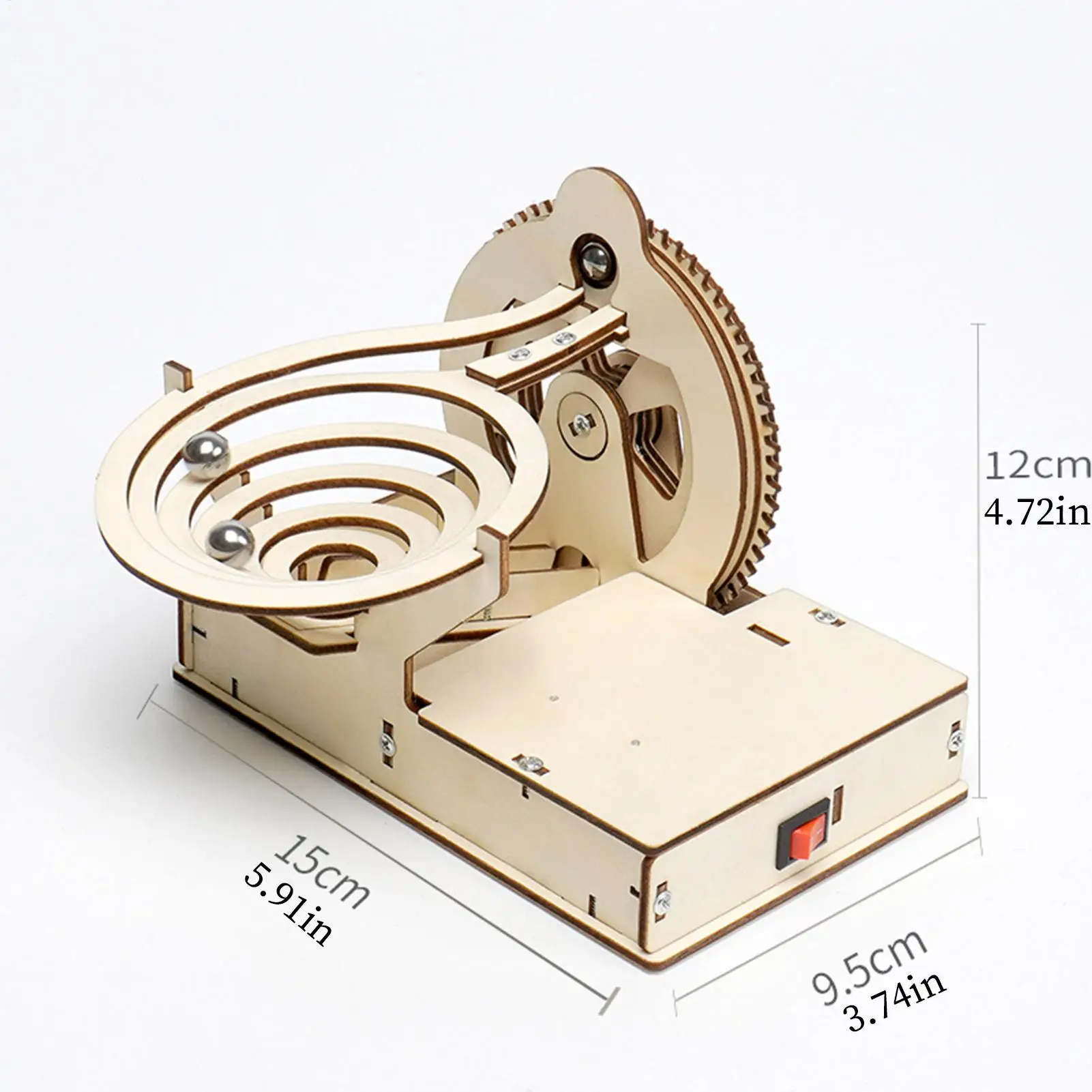 ปริศนาเครื่องกลสำหรับผู้ใหญ่ ของเล่นวิทยาศาสตร์ไม้แบบกลไก ของเล่นรางเฟือง สำหรับเด็กชายและเด็กหญิง กิจกรรมที่บ้าน ศูนย์กิจกรรม โรงเรียน การเดินทาง