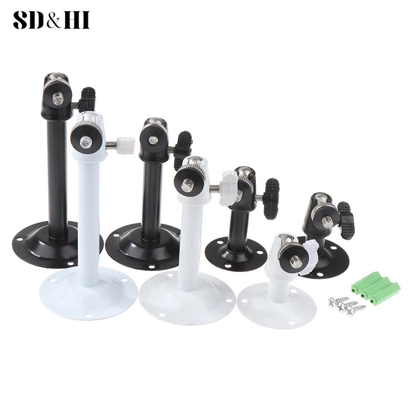Wall Installation Metal Holder Secure Rotary CCTV Camera Stand For Security Surveillance Camera