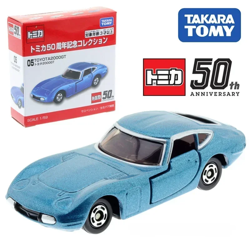 TAKARA TOMY Diecast modello in lega 50th Anniversary Collection edizione commemorativa, giocattoli da esposizione per bambini, regali per bambini.