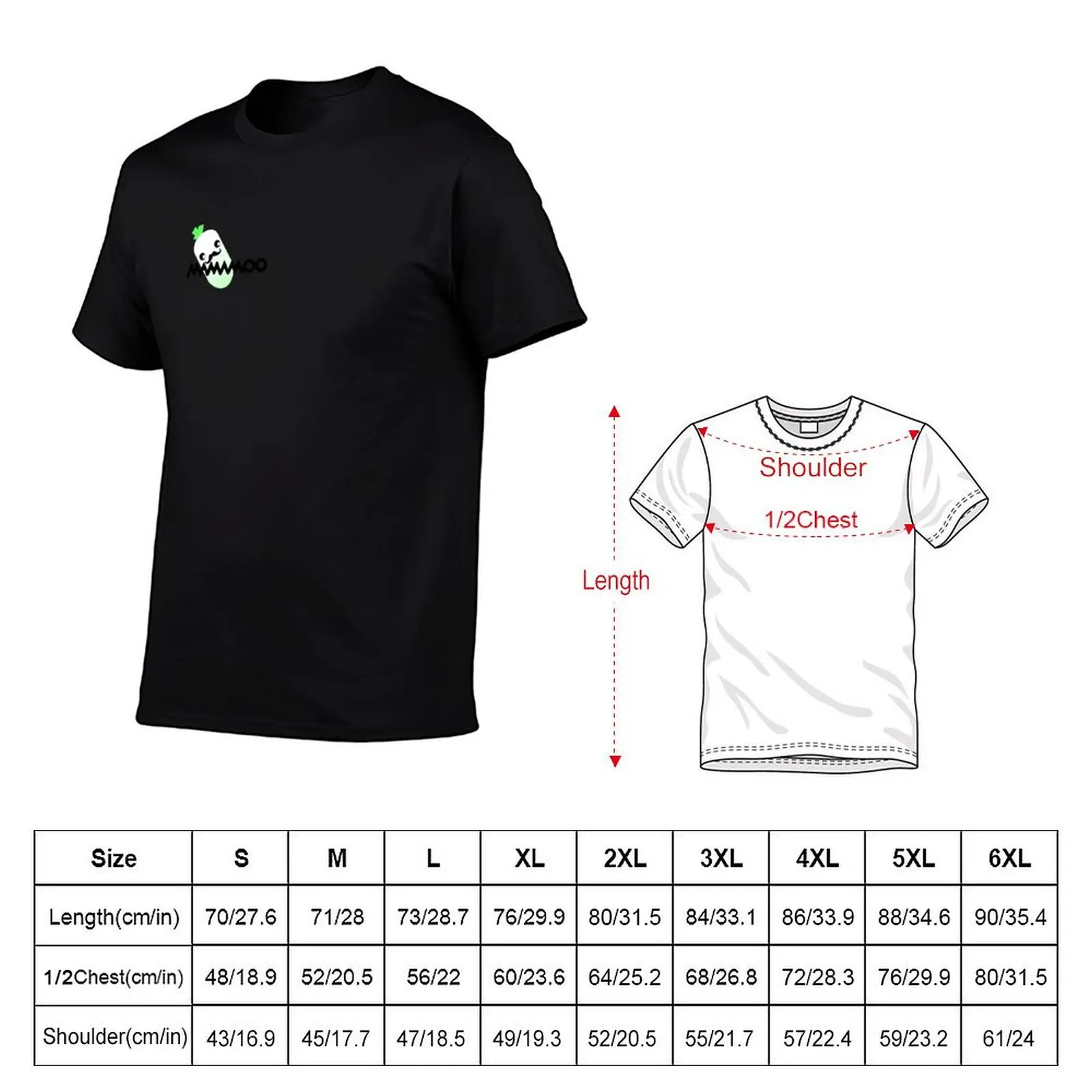 Mamamoo Cute Raddish T-Shirt t shirt for man t shirts cotton 100% T-Shirt