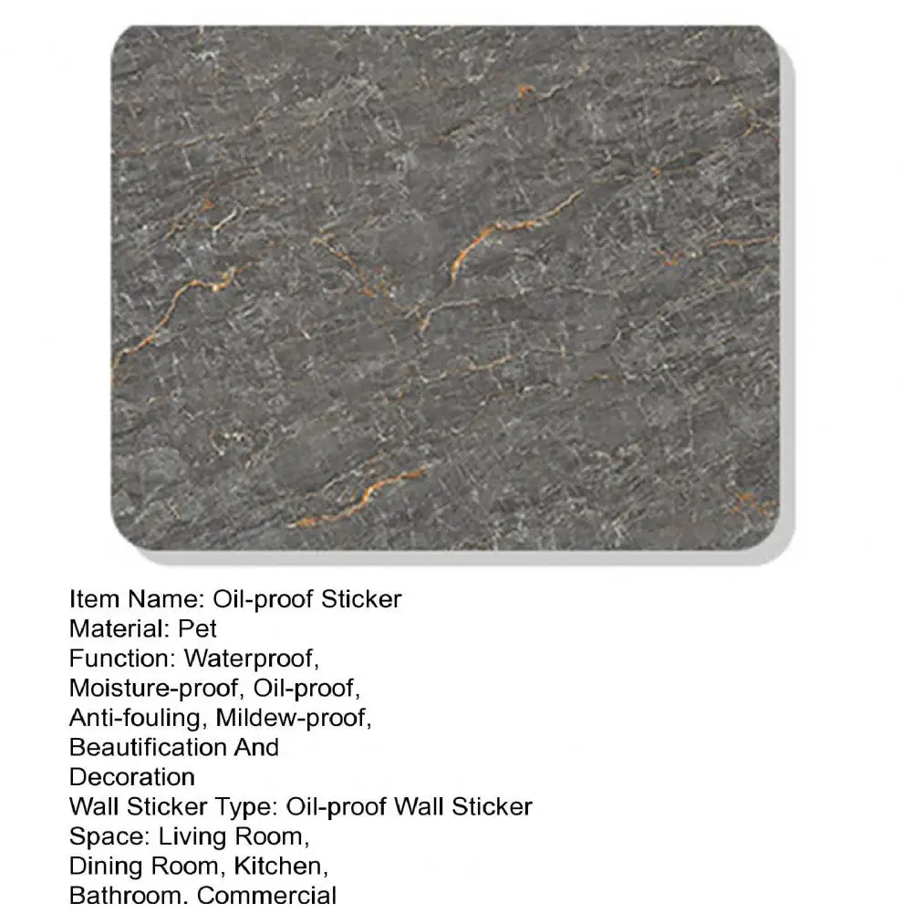 1 لفة 300x40 سنتيمتر النفط واقية الجدار ملصق مقاوم للماء مقاومة للحرارة الحمام المطبخ جدار كونترتوب بلاط خزانة الديكور مائي