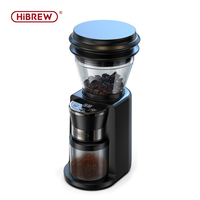 HiBREW Automatic Burr Mill Electric Coffee Grinder with 34 Gears for Espresso American Coffee Pour Over Visual Bean Storage G3