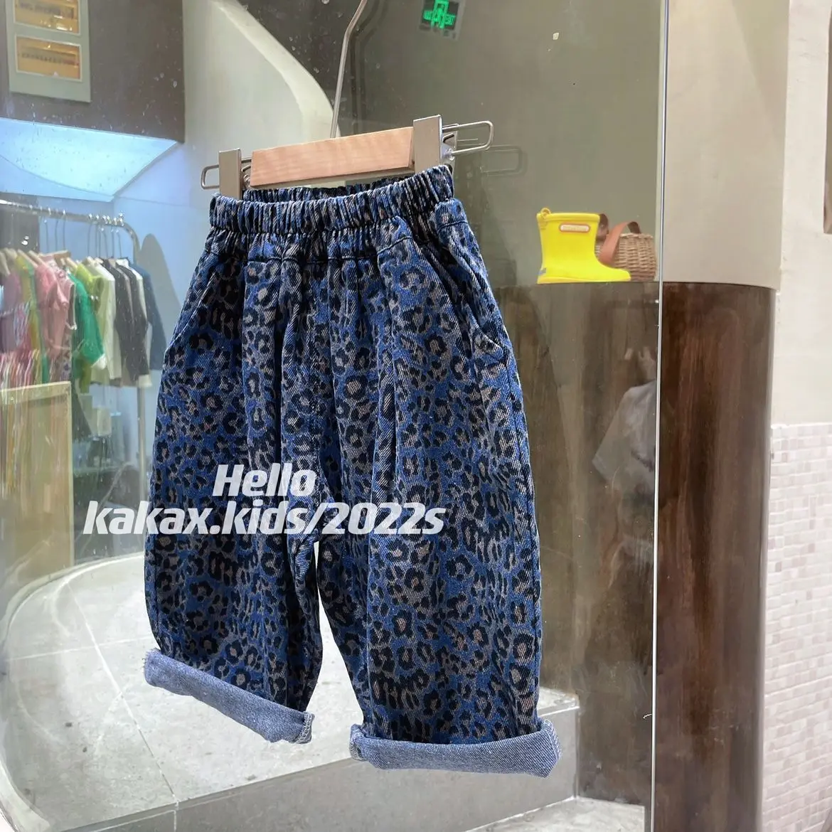 

Children's Spring and Autumn Pants Fashion New Style for Boys and Girls Loose and Versatile Casual Pants