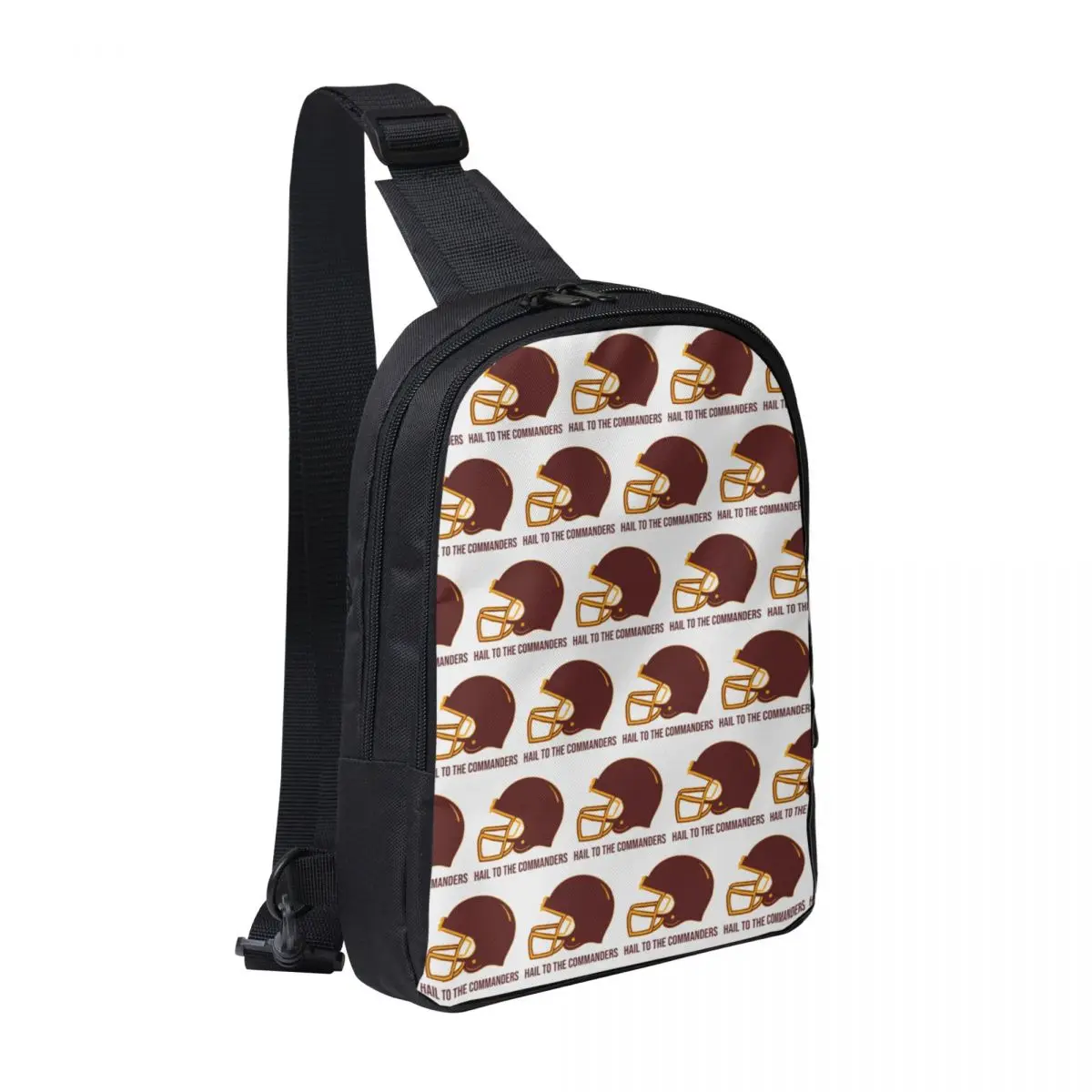 

Hail To The Commanders - Washington Commanders Chest Bag Men Sling Crossbody Backpack Chest Bag Hiking Daypack Shoulder Bag