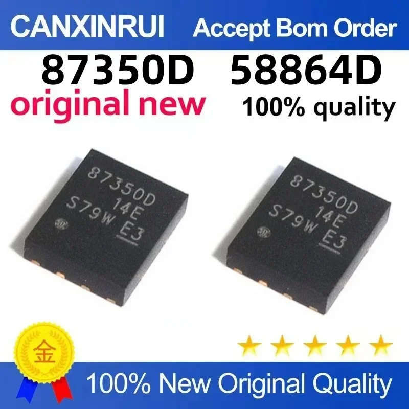 

(5 pieces) Brand new original CSD87350D 87350D CSD58864D QFN spot chip