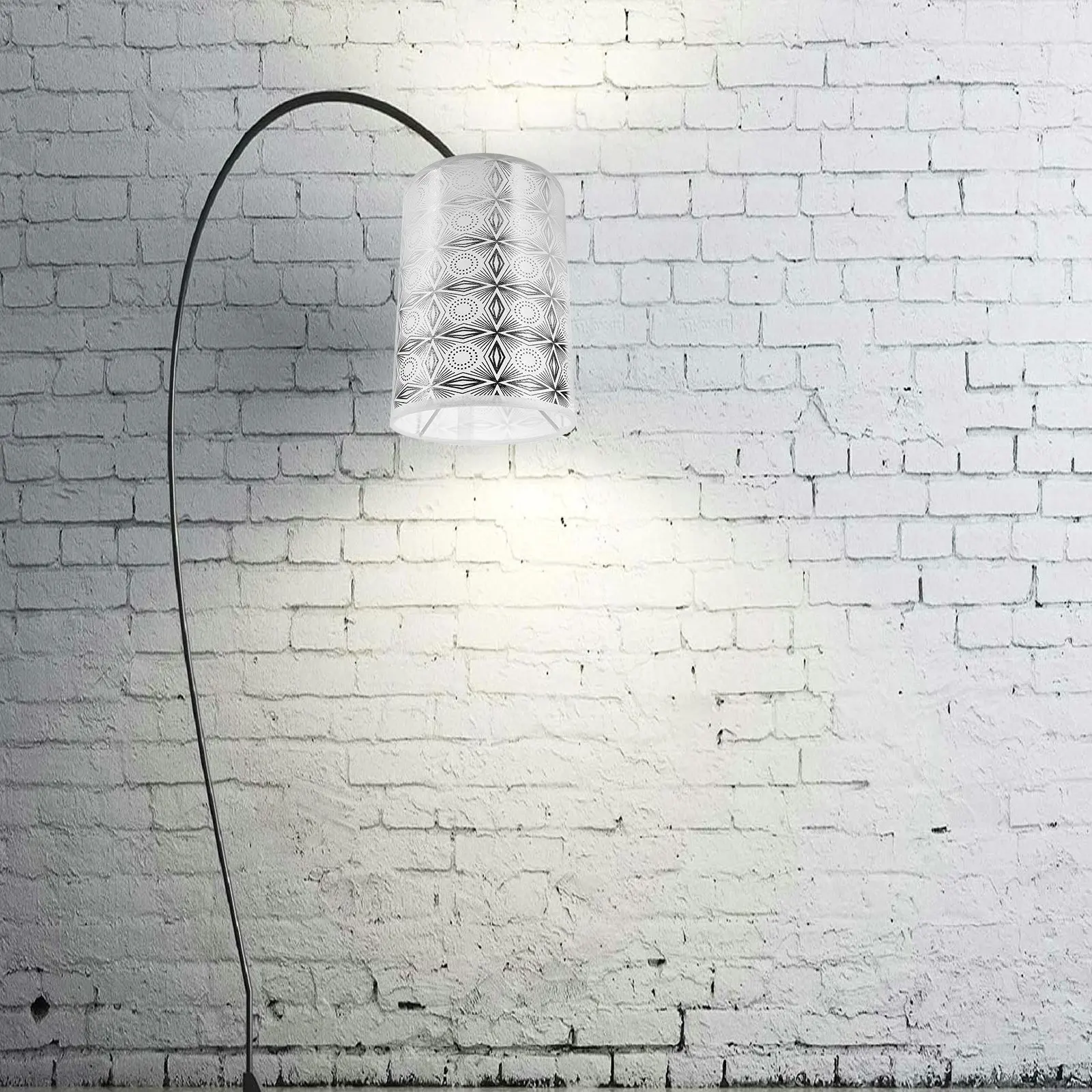 

Тканевый абажур с креативным принтом, антибликовый, для напольных и настольных ламп, для домашнего декора