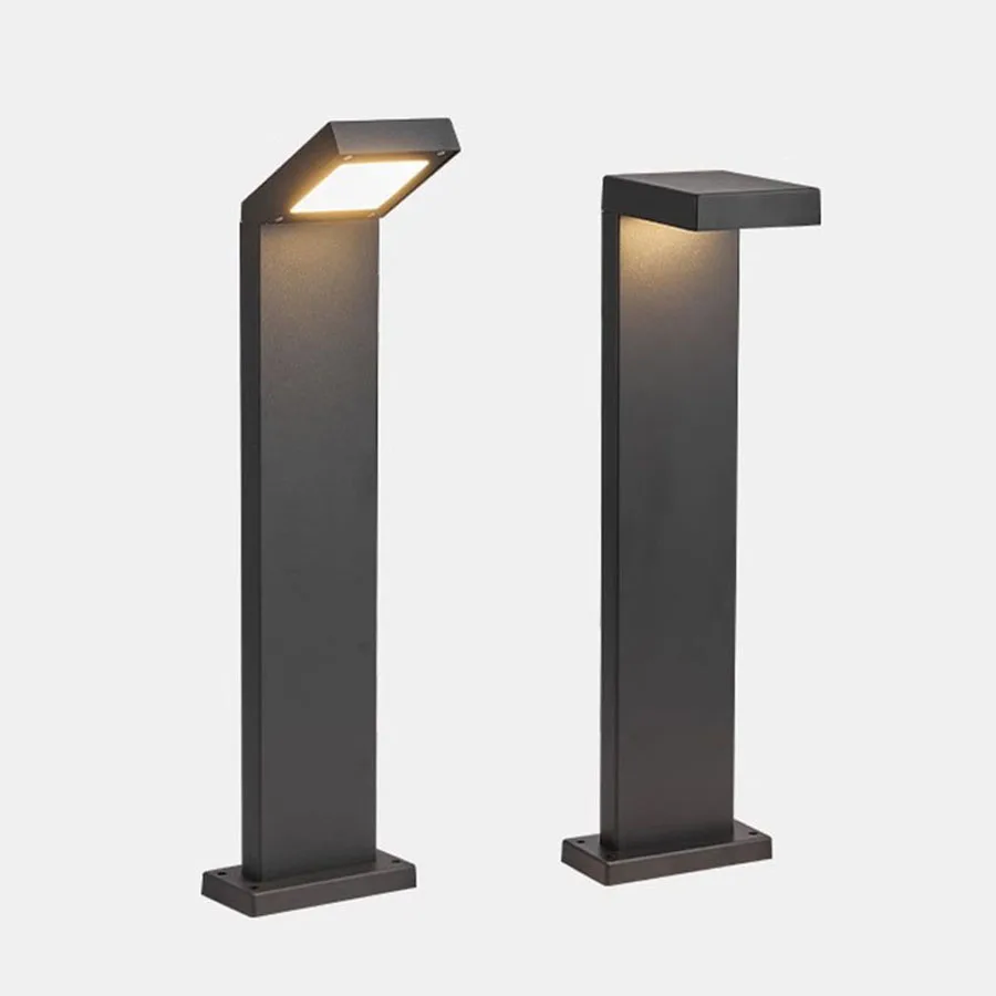 

60CM Outdoor Landscape Pathway Light Aluminum Waterproof Garden Bollard Lighting Villa Hotel Courtyard Floor Column Lamps
