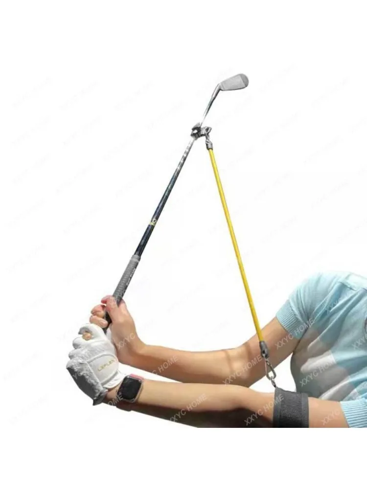 Golf Swing Release Simulator Arm Body Coherence Training Product Anti-Excessive Upper Rod Outer Lower Rod Chicken Wing