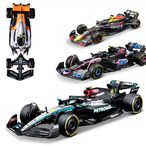 Bburago 1:43 F1 2024 Red Bull Racing TAG Heuer RB20 Ferrari SF24 Racing Alpine A524 McLaren MCL60 Monaco F1 MCL38 Formula Car