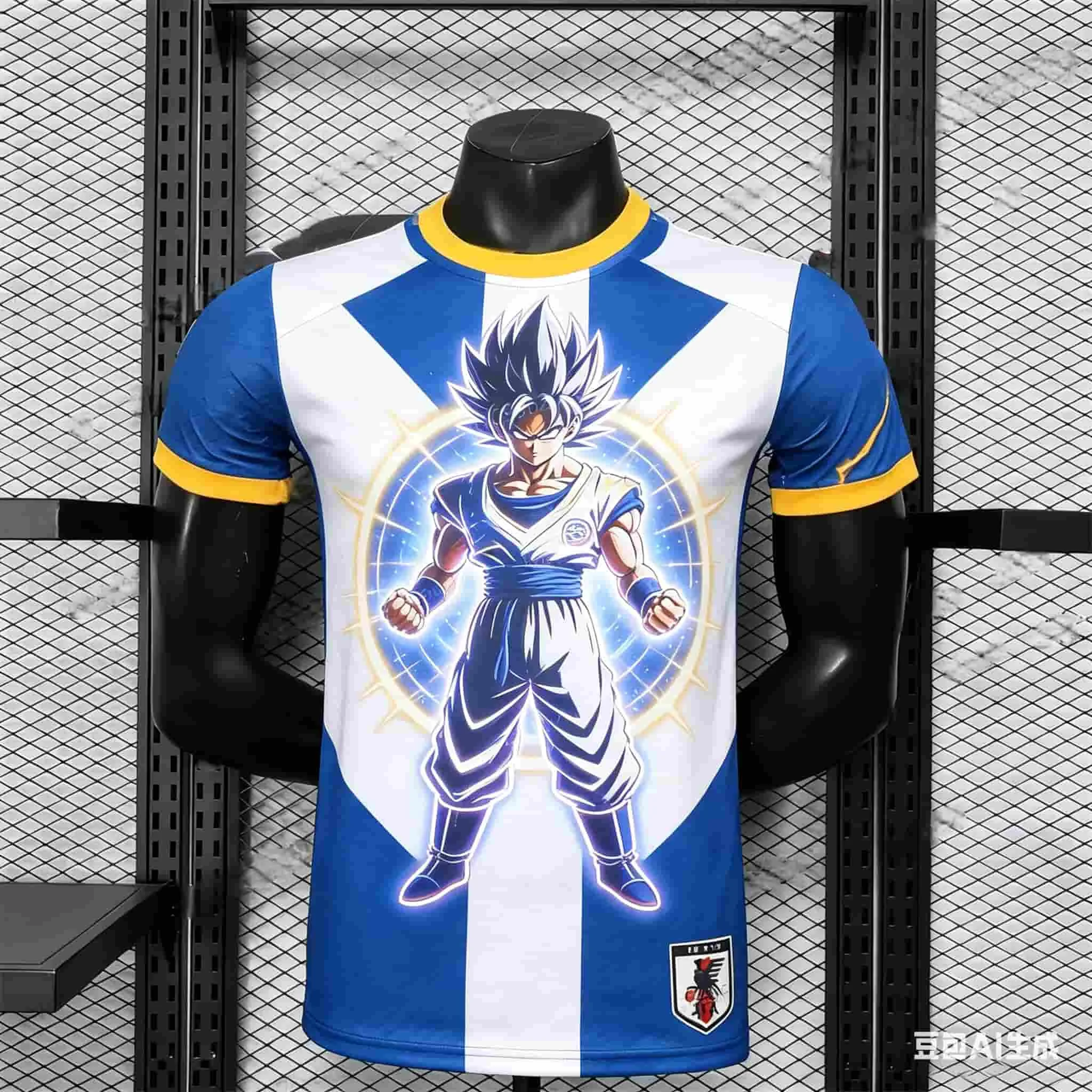 New Japanese Anime Dragon Ball Z Special Edition Men Football Jersey T-shirt Adult Men's Special Sports T-shirt