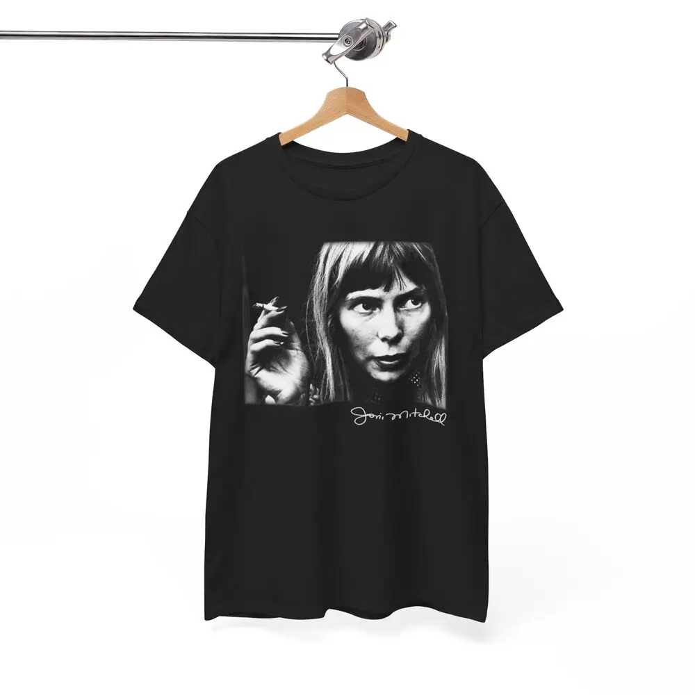 Joni Mitchell t-shirt, Folk shirt, Punk Shirt 70s rock band tee, Size S-5XL