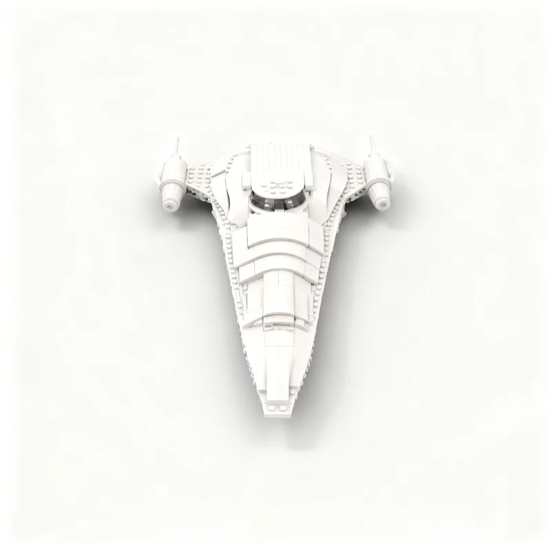 400pcs MOC 누비아 왕실 우주선 스타 배틀 모델 블록 건축 DIY 크리스마스 선물 창의적인 장난감 교육용