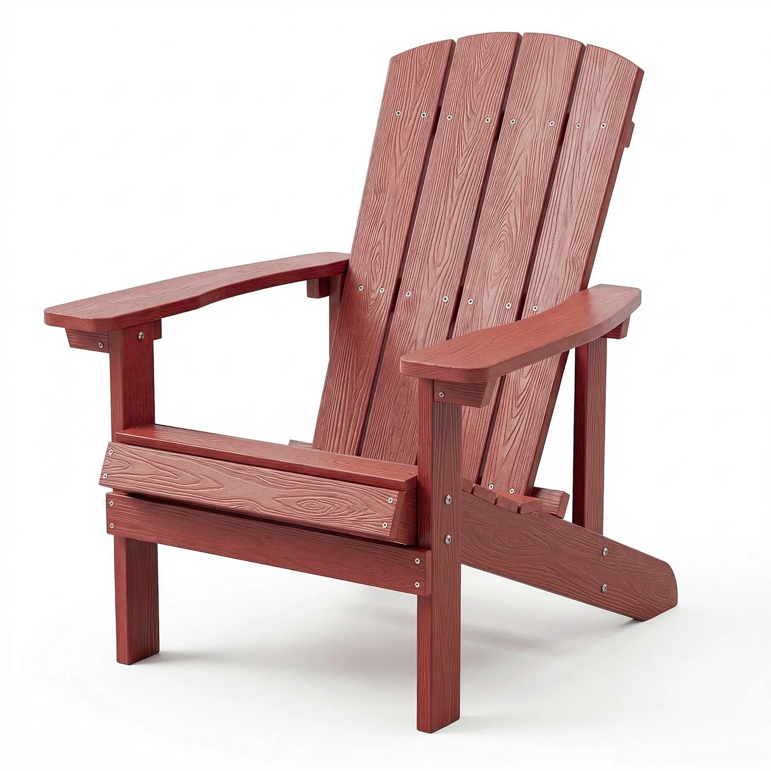 Patio Chair with Wide Armrests & High Backrest, Fire Pit Chair, Lawn Chair for Patio Garden