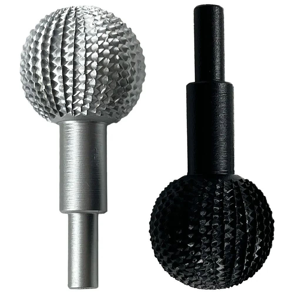 Bava rotante a sfera in carburo con sfera estrema da 41,2 mm per intaglio del legno, molatura, lucidatura, incisione