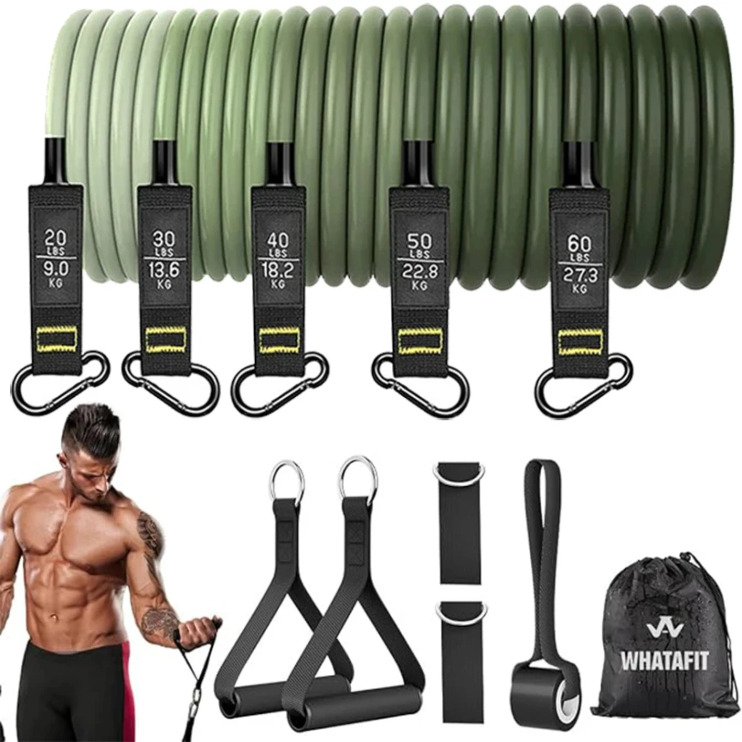 

Fitness Resistance Rubber Band Yoga Elastic Band Upgrade Training Set Pilates Training Exercise Fitness Equipment Pull Rope