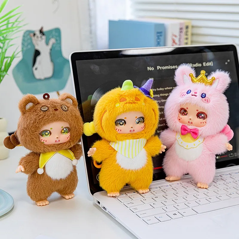 Poupée de dessin animé V2 de 15cm, figurine mignonne, sac Surprise, pendentif, porte-clés, jouet en peluche, cadeaux d'anniversaire pour enfants, décoration de la maison