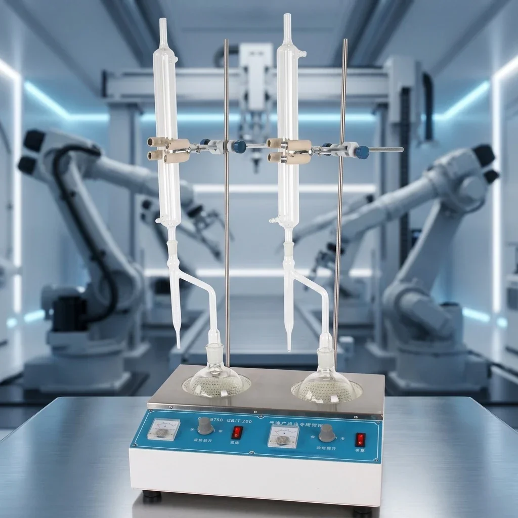 ASTM D4006 High Precision Crude Oil Moisture Tester (Distillation Method) Laboratory Oil Moisture Determination