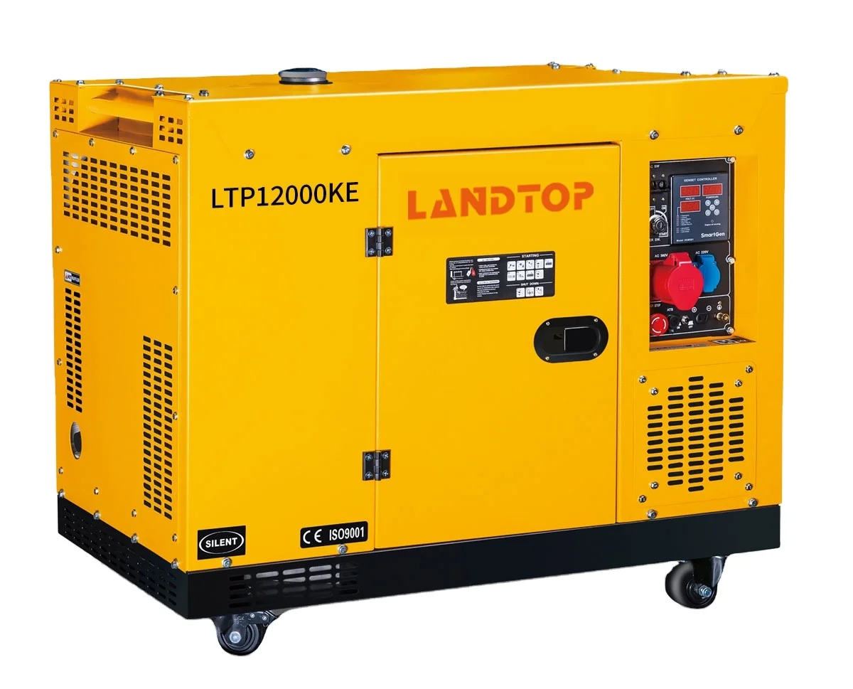 Landtop Silent Type 5kw  Air-Cooled  Dies el Generators