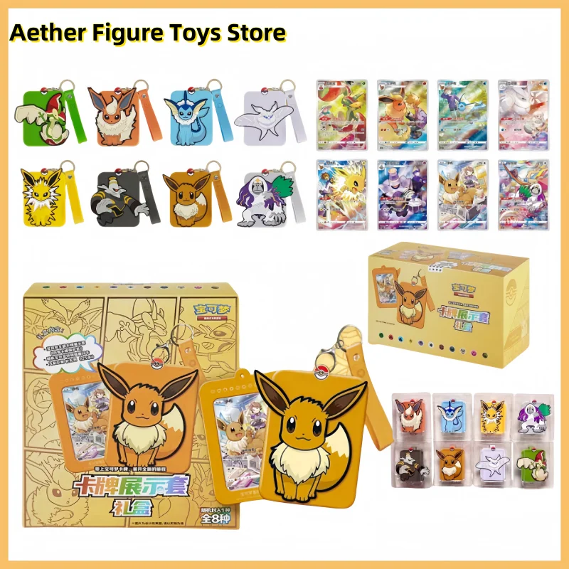 

New Original Eevee Trading Card Game Ptcg Simplified Chinese Version Blind Box Children Birthday Gift Surprise Christmas Gifts