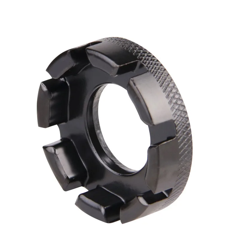 Road Mountain Bike Spoke Adjustment Wrench Bicycle Rim Truing Tools 6 in 1 Multiple Slots Bike Wheel Spoke Repairing Tools image 5