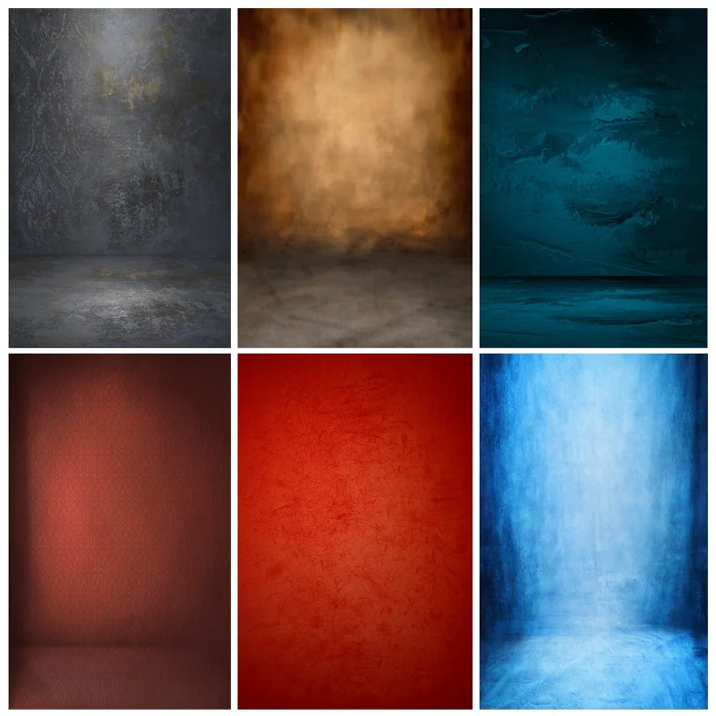 

Abstract Gradient Grunge Vintage Vinyl Baby Portrait Background For Photo Studio Photography Backdrops XWL-03