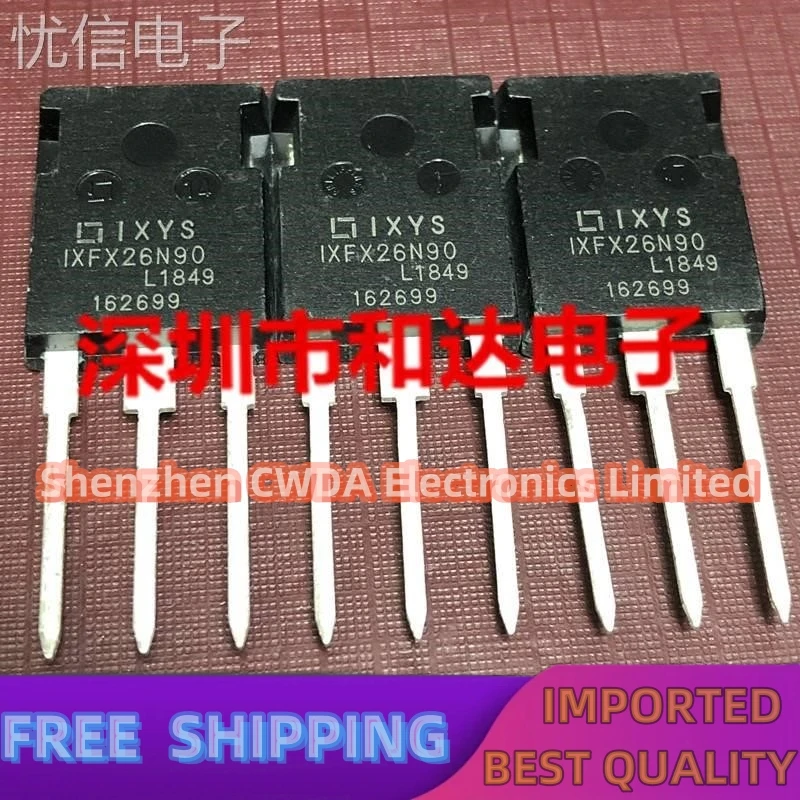 

10PCS-20PCS IXFX26N90 TO-247 900V 26A In Stock Can Be Purchased