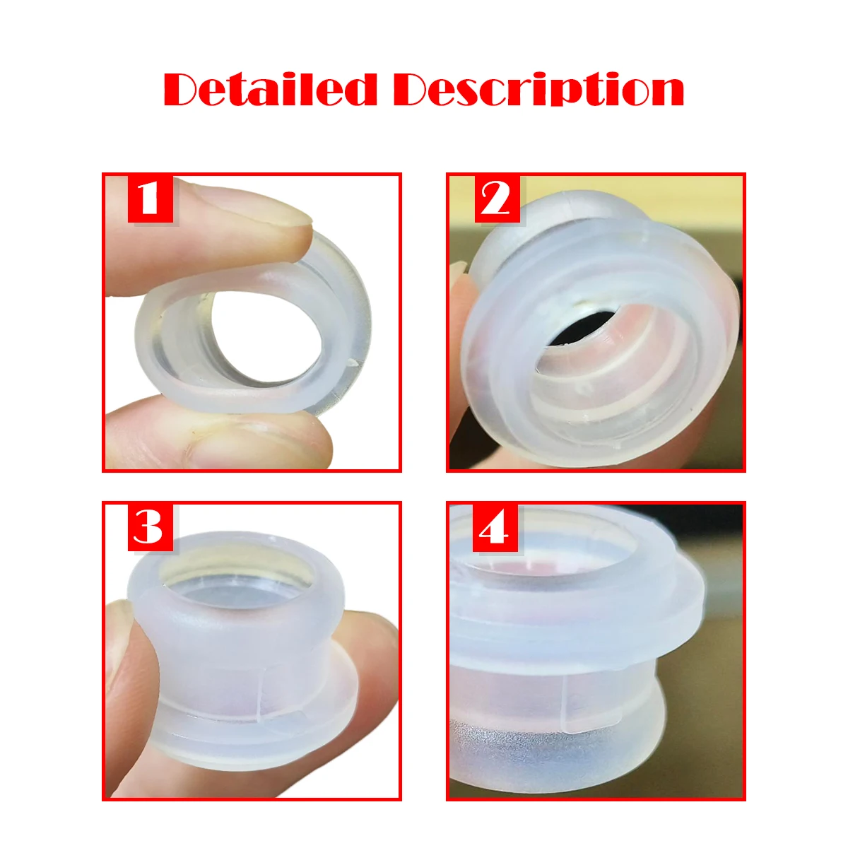 5X دليل والعتاد رافعة تحول كابل جلبة إصلاح علبة التروس محدد نهاية الربط المطاط كم ل Saveiro Spacefox جيتا بولو جولف #2