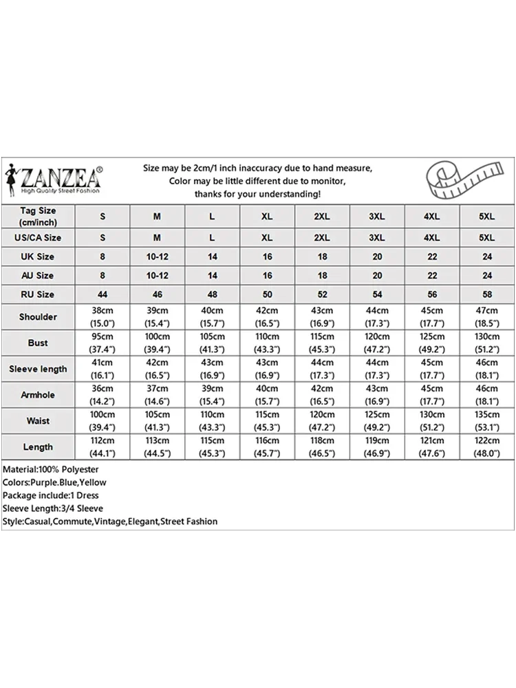 Zanzea vintage feminino camisa longa vestidos moda cor sólida midi vestido de verão 2025 botões casual solto manga 3/4 vestidos elegantes