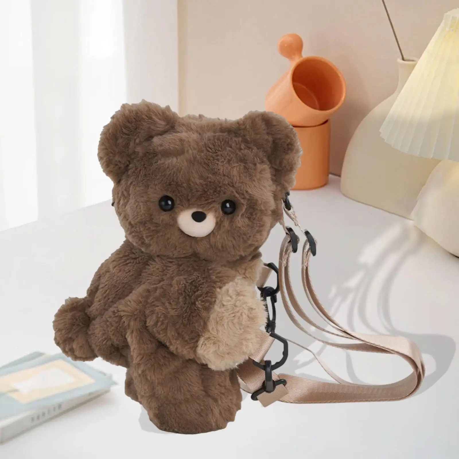 

Plush Backpack Creative Travel Bag for Traveling Shopping Outdoor Sports