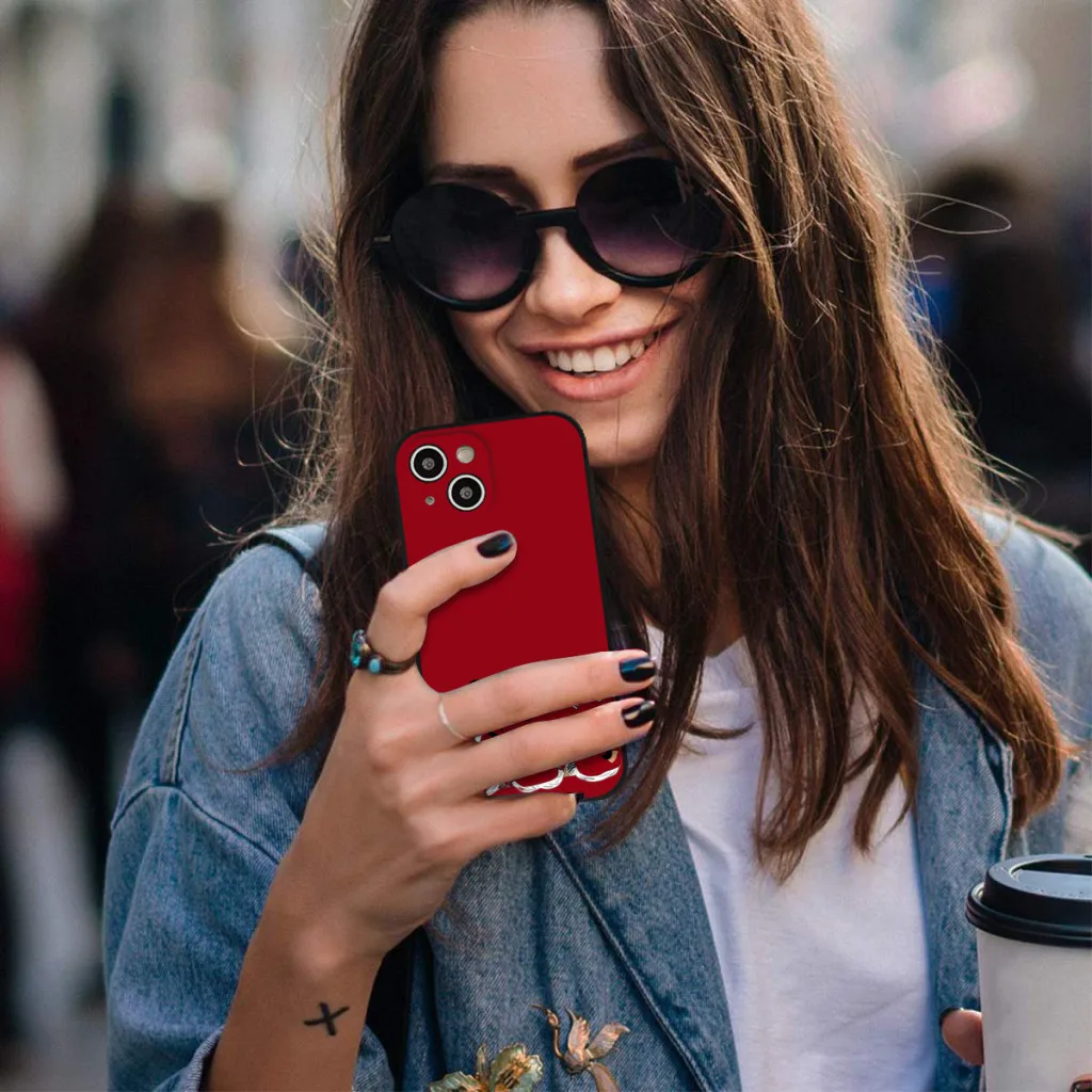 Kobbie Mainoo Alejandro Garnacho Rasmus Hojlund United Youth Trinity Minimalist Phone Case For iPhone 15 Pro Max Silicone Shell