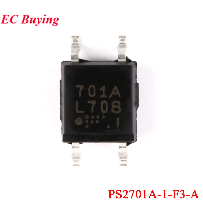 10Pcs/5pcs PS2701A R701A NEC2701 PS2701 701A SOP-4 PS2701A-1-F3-A SOP4 Optocoupler Transistor Output IC Chip New Original