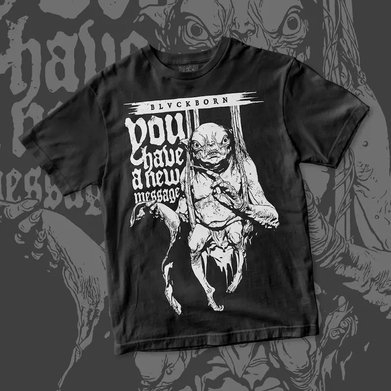 

Goblin Messenger cotton shirt