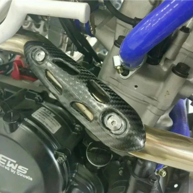 안티 스케일딩 블록 탄소 섬유 배기 액세서리 오토바이 FC TE CRF YZF WR SXF EXC KAYO K6 T6 BSE Z7 Z6 Z3