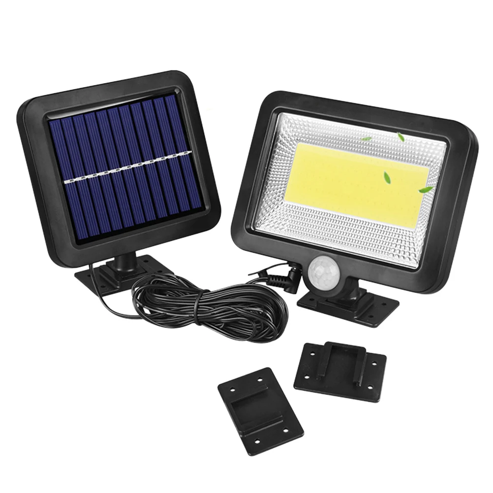 

Human Sensor Wall Light Solar Lamp Split LED Stair 100 COB IP65 Waterproof Body Sensing