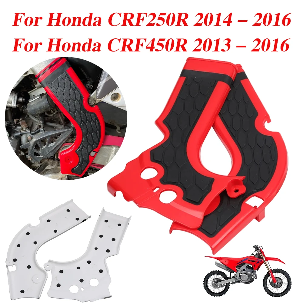 

For Honda CRF250R CRF450R CRF 250 450 R CRF 250R 450R Motorcycle Accessories Side Frame Guard Protection Cover Fairing Protector