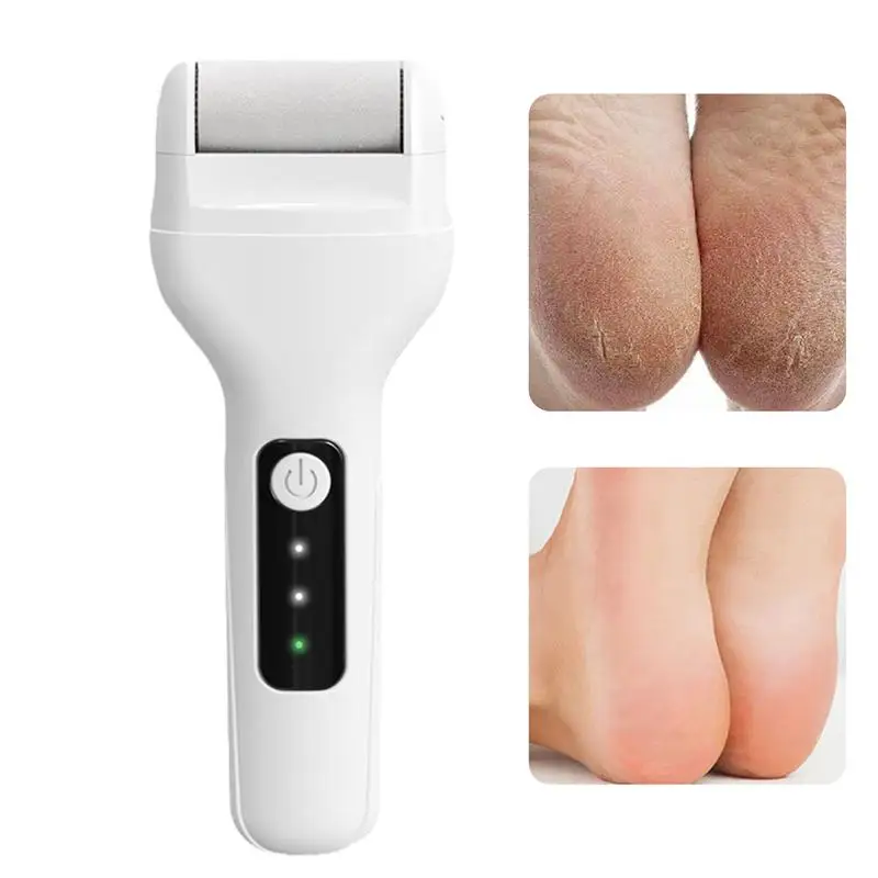 

Electric Foot Callus Remover Rechargeable Skin-Friendly Foot Scrubber Dead Skin Remover Automatic Powerful Heel Scraper For