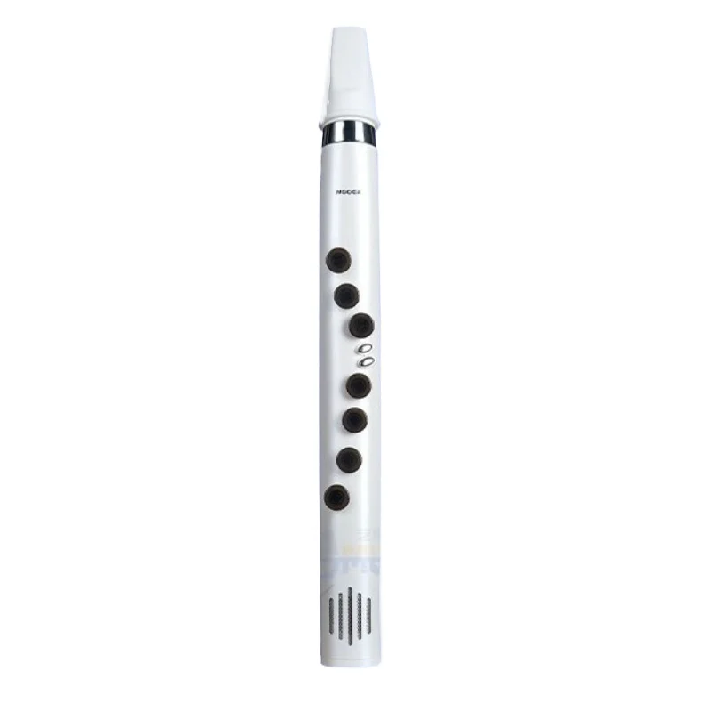 Electric Wind Instrument, Multi-Tone Saxophone Flute Dizi Simulator, Silent Practice Portable Musical Instrument, 128 Tones