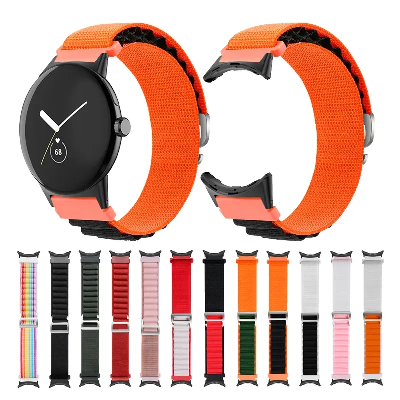 Alpine Loop For Google Pixel Watch band smartwatch wris Replacement belt nylon bracelet correa for Pixel watch strap accessories image 2