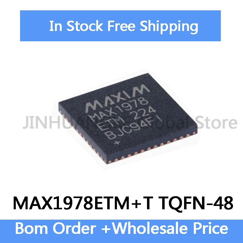 1Piece MAX1978ETM+T MAX1978ETM MAX1978 TQFN-48 Temperature Control Chip IC Whokesale