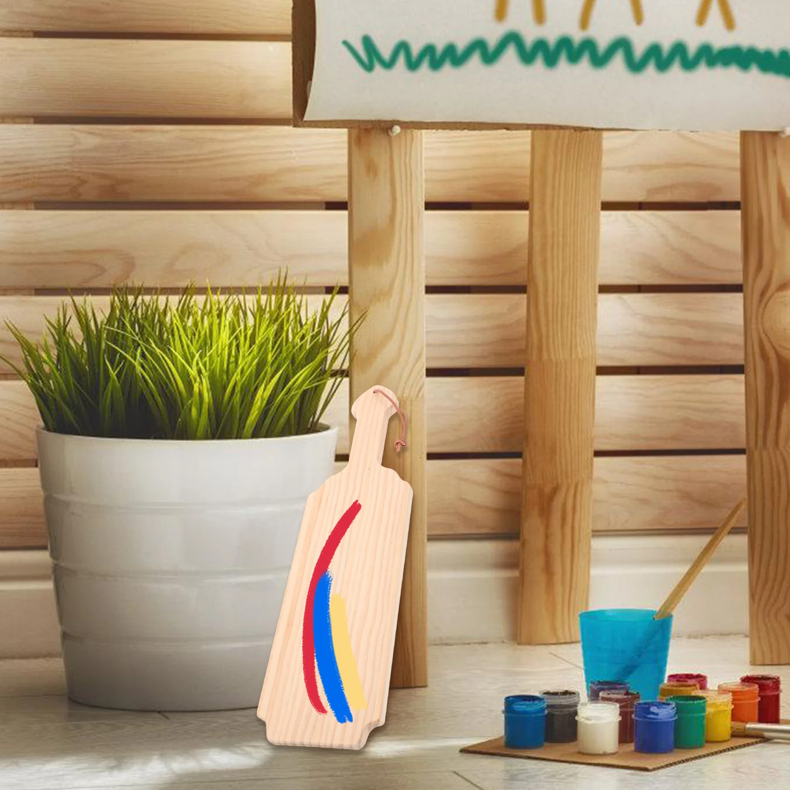 

Unfinished Wooden Paddle Cutouts Blank Diy Craft Shapes For Painting Home Decor Party Favors Wooden Pendant Wall Decor