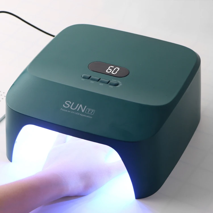 Uv Led Nagellampje, 48W Power Nagellampje Nageldroger Gel Polijsten Uv-Nagellampje Snel Drogen Met Automatische Sensorweergave