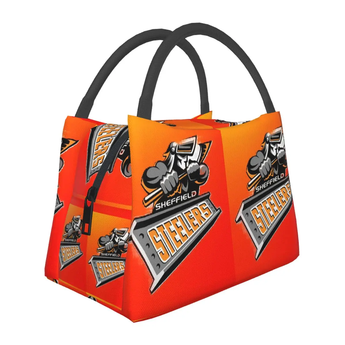 

The Sheffield Steelers Insulated Lunch Bag for School Picnic Storage Food Boxes Portable Container Cooler Thermal Lunch Box Tote