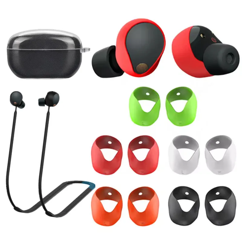 5 Pairs Silicone Ea… - image