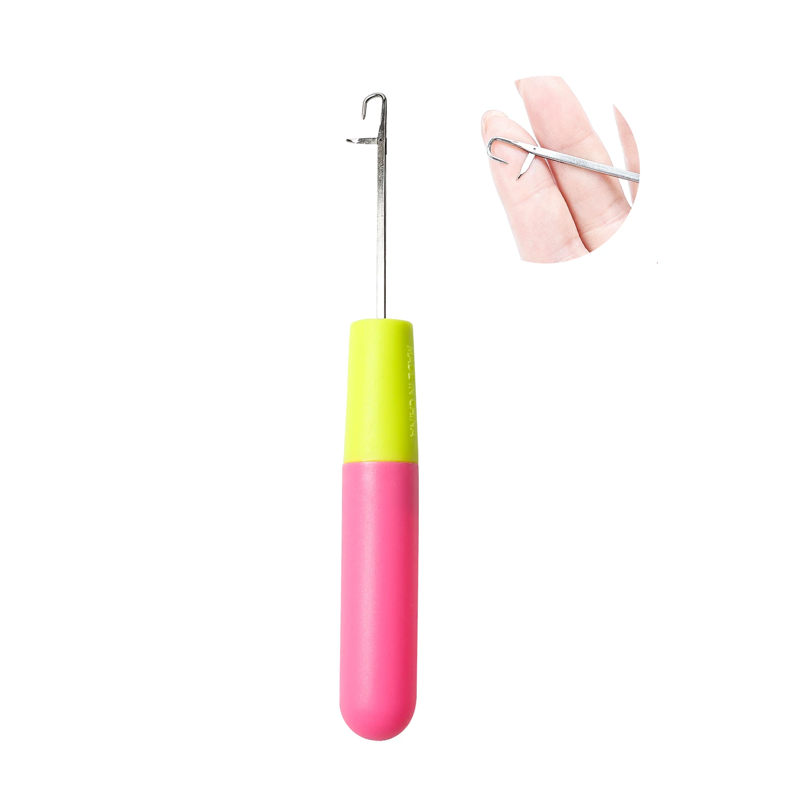 Latch Crochet Hook Needle Plastic Knitt For Making Jumbo Braiding Dreadlock Hair Tools Weaving Dreadlock Extension