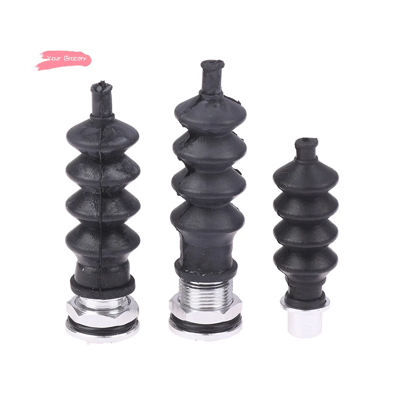 Joint de tige de poussée de Servo de bateau RC, raccords en aluminium avec soufflet en caoutchouc pour pièces de gouvernail de boîte à Radio-système d'étanchéité de Servo de bateau