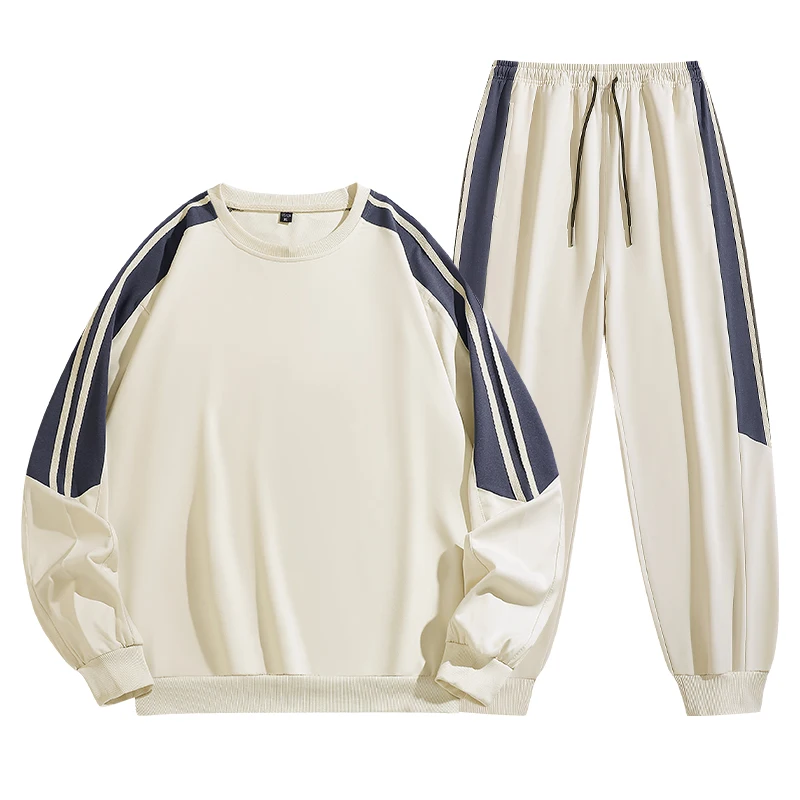 

Men's Tracksuit Spring/autumn Man Two-piece Set Sweat Suit Overalls Korean Style Leisure Suit Plus Size Hoodies+Harem Pants