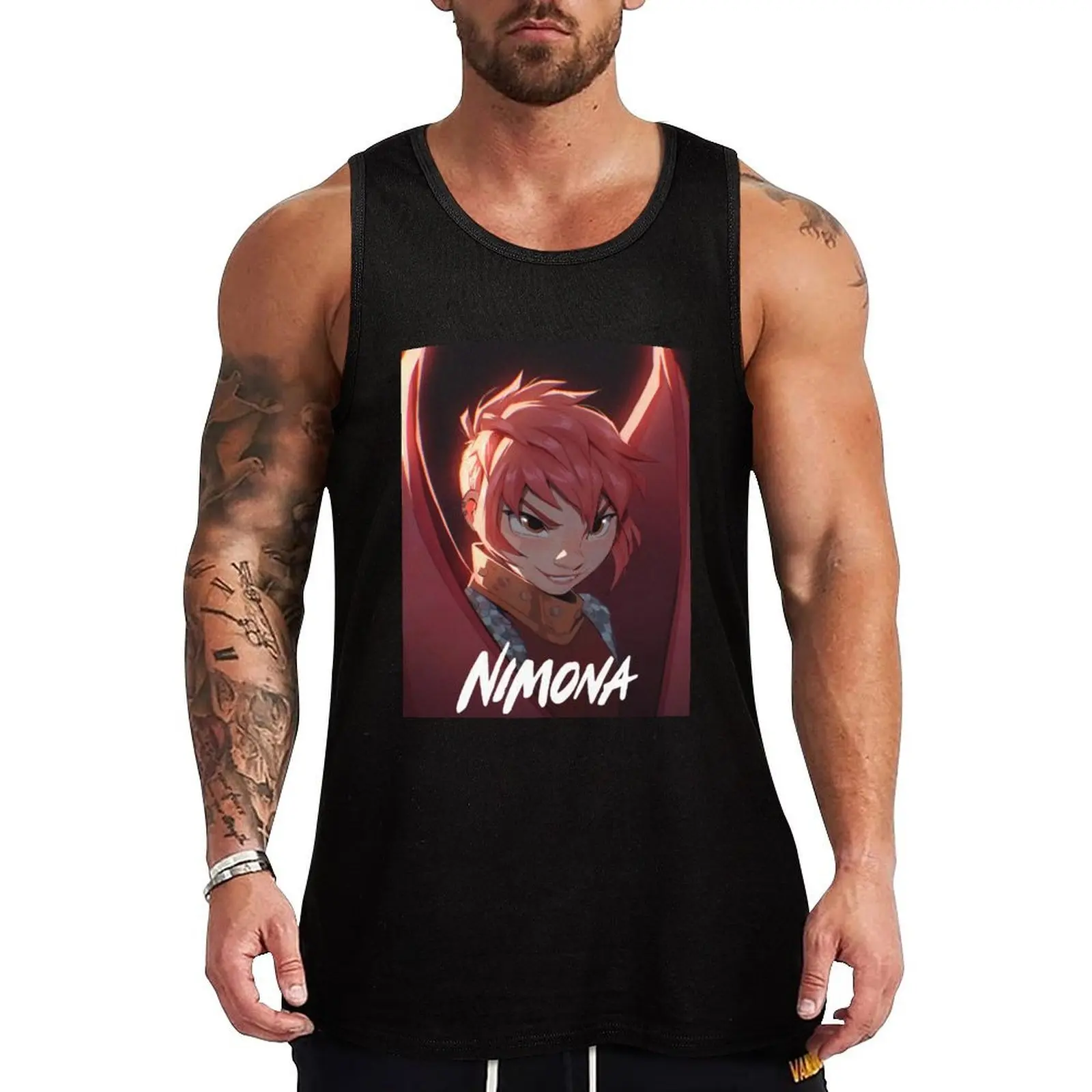 nimona Tank Top Casual Soft Tank Top Loose Sleeveless Everyday Shirt